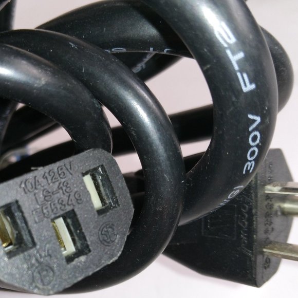 Longwell (LS-13) 10-Amp/125-Volt Power Supply Cable - Black (E55349) - Picture 6 of 6